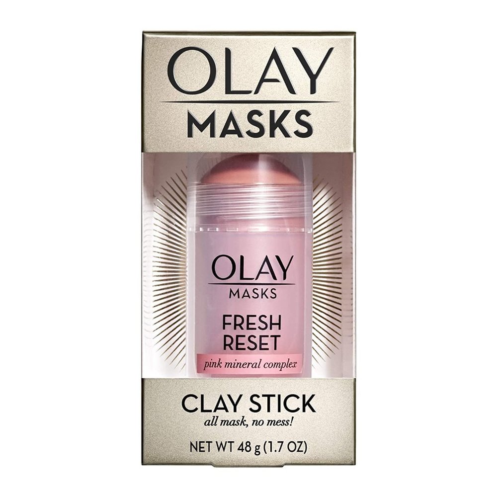 Olay Fresh Reset Pink Mineral Complex Clay Face Mask Stick, 1.7 oz NEW